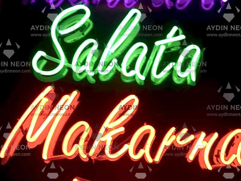 Dijital Baskı Üzerine Neon